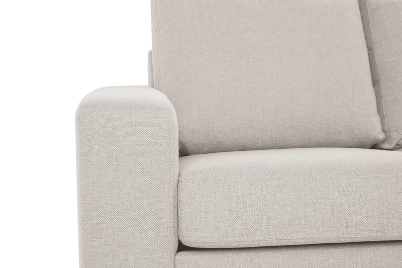 Crazy 3-istuttava Oikeakätinen L-muotoinen Divaanisohva Kankaalla - Beige - Huonekalut - Sohva - Divaanisohva