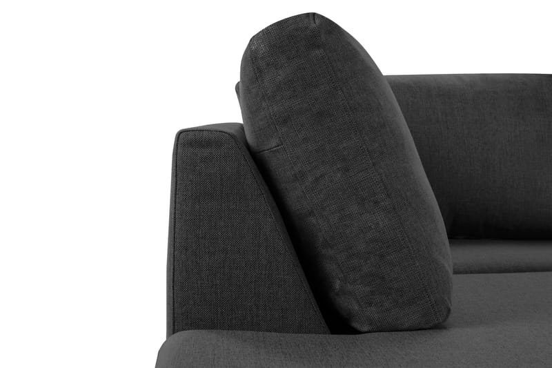 Crazy 3-istuttava Vasenkätinen L-muotoinen Divaanisohva Kankaalla - Antrasiitti - Huonekalut - Sohva - Divaanisohva