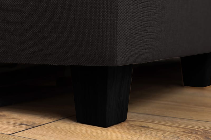 Crazy 3-istuttava Vasenkätinen L-muotoinen Divaanisohva Kankaalla - Antrasiitti - Huonekalut - Sohva - Divaanisohva - 2 istuttava sohva divaanilla