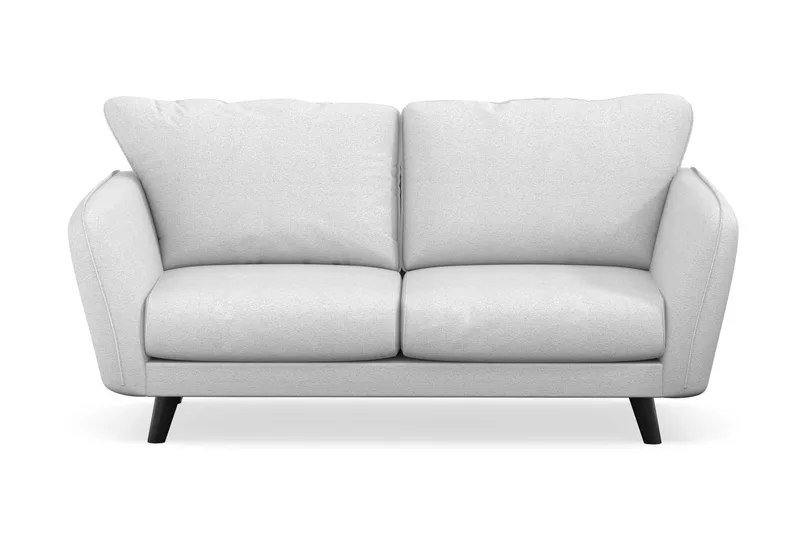 Trend Lyx 2-istuttava Kangassohva, Vaaleanharmaa