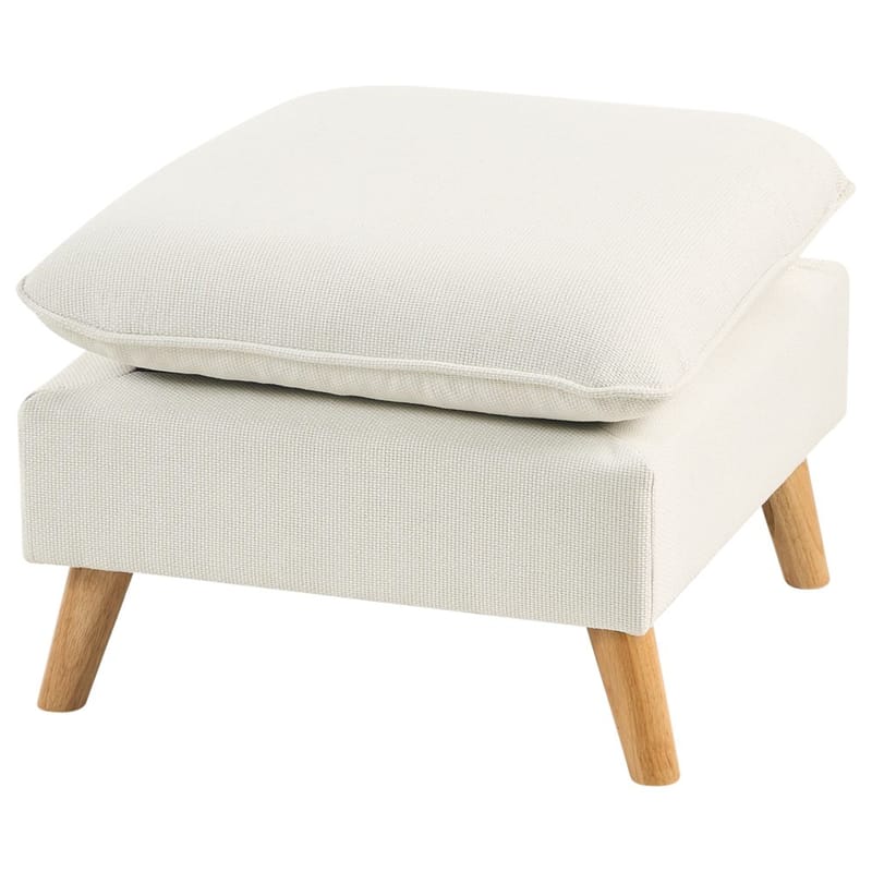 3-istuttava sohva Dalvik - Valkoinen, Ruskea - Huonekalut - Sohva - Kulmasohva