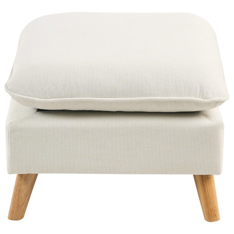 3-istuttava sohva Dalvik - Valkoinen, Ruskea - Huonekalut - Sohva - Kulmasohva