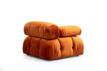 Belgin Kupliva Divaanisohva 3-istuttava 288 cm - Oranssi - Huonekalut - Sohva - Moduulisohva - Moduulisohvakokonaisuus