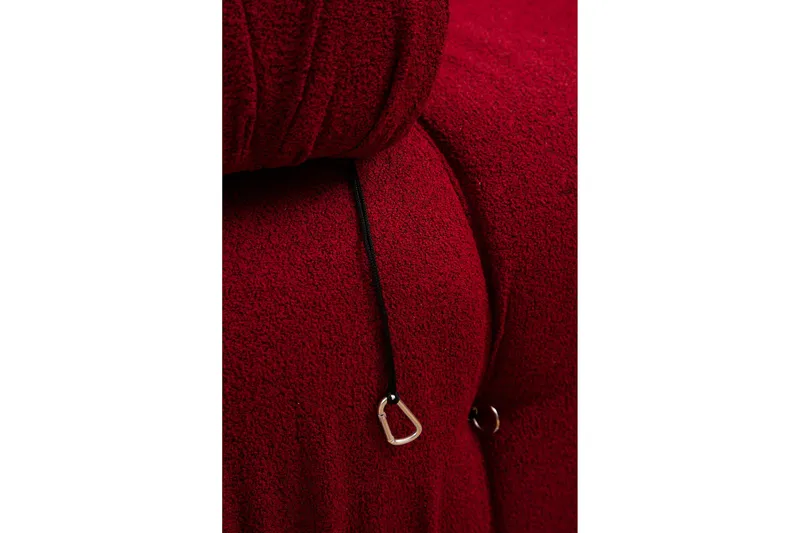 Belgin Kupliva Divaanisohva 3-istuttava 288 cm - Punainen - Huonekalut - Sohva - Divaanisohva - 3 istuttava sohva divaanilla