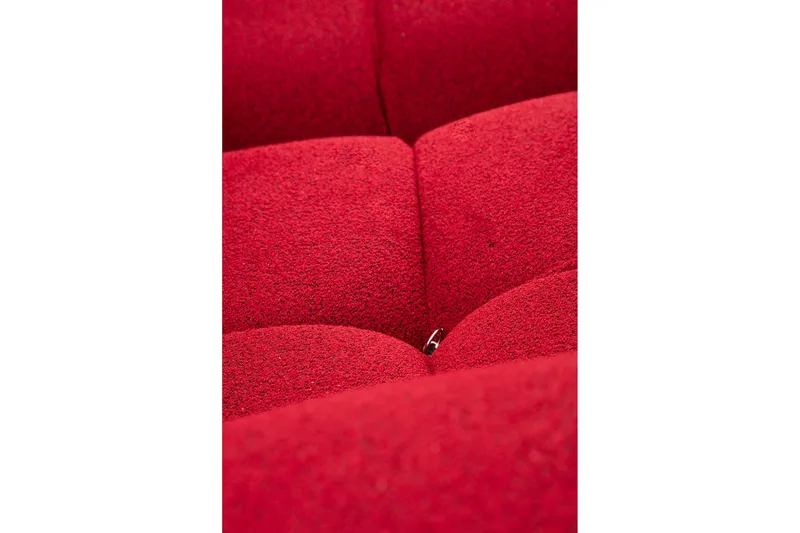 Belgin Kupliva Divaanisohva 3-istuttava 288 cm - Punainen - Huonekalut - Sohva - Divaanisohva - 3 istuttava sohva divaanilla