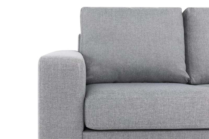 Crazy 3-istuttava Käännettävä L-muotoinen Divaanisohva Kankaalla - Harmaa - Huonekalut - Sohva - Divaanisohva - 3 istuttava sohva divaanilla