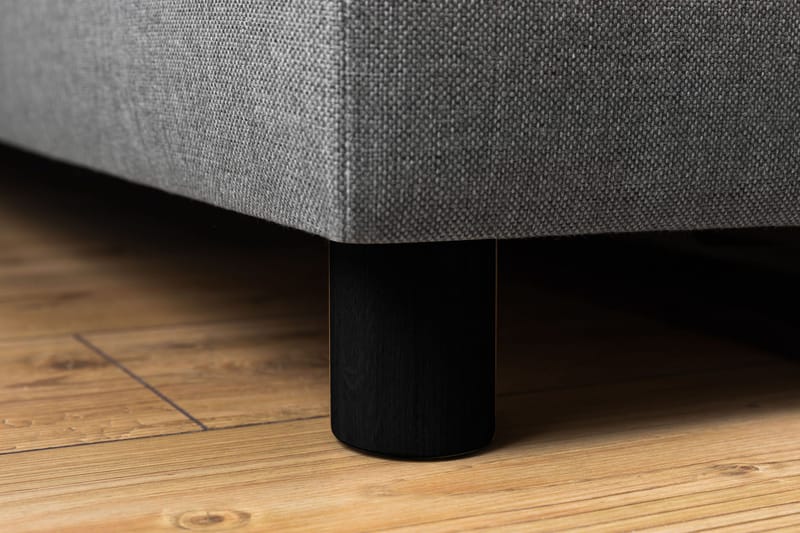 Crazy 3-istuttava Käännettävä L-muotoinen Divaanisohva Kankaalla - Harmaa - Huonekalut - Sohva - Divaanisohva - 3 istuttava sohva divaanilla