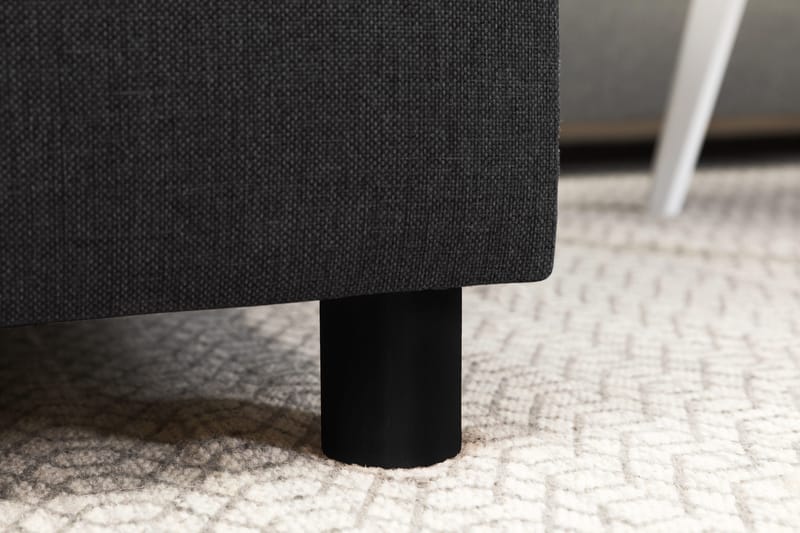 Crazy 4-istuttava Oikeakätinen L-muotoinen Divaanisohva Kankaalla - Antrasiitti - Huonekalut - Sohva - Divaanisohva - 3 istuttava sohva divaanilla