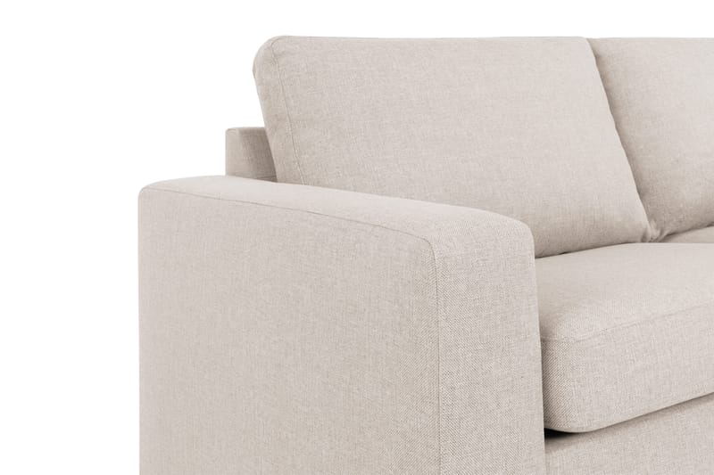 Crazy 4-istuttava Oikeakätinen L-muotoinen Divaanisohva Kankaalla - Beige - Huonekalut - Sohva - Divaanisohva - 3 istuttava sohva divaanilla