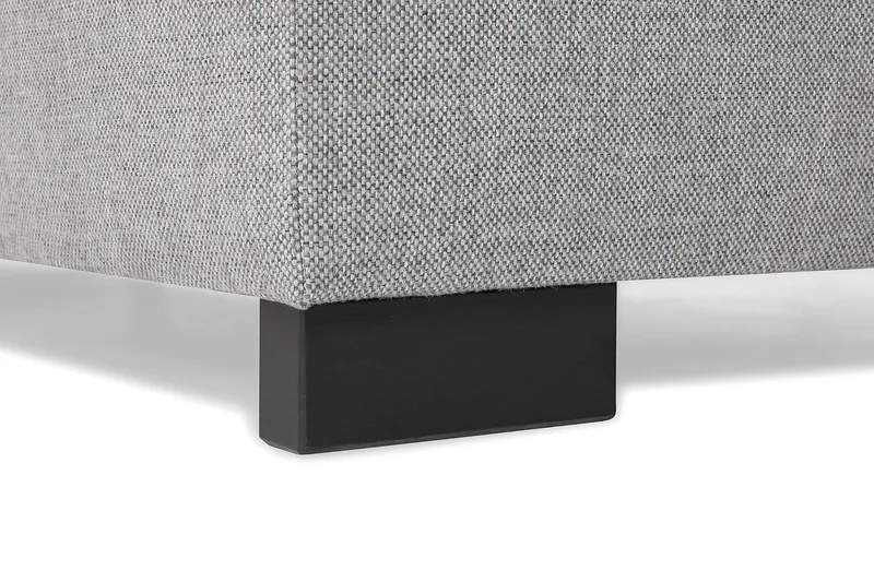 Crazy 4-istuttava Oikeakätinen L-muotoinen Divaanisohva Kankaalla - Harmaa - Huonekalut - Sohva - Divaanisohva - 3 istuttava sohva divaanilla