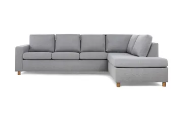 Crazy 4-istuttava Oikeakätinen L-muotoinen Divaanisohva Kankaalla