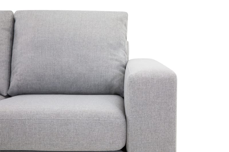 Crazy 4-istuttava Vasenkätinen L-muotoinen Divaanisohva Kankaalla - Harmaa - Huonekalut - Sohva - Divaanisohva - 3 istuttava sohva divaanilla