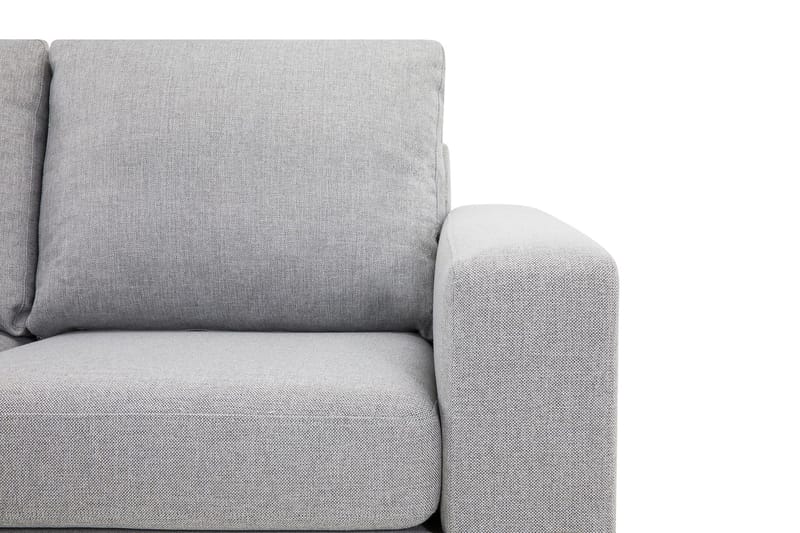 Crazy 4-istuttava Vasenkätinen L-muotoinen Divaanisohva Kankaalla - Harmaa - Huonekalut - Sohva - Divaanisohva - 3 istuttava sohva divaanilla