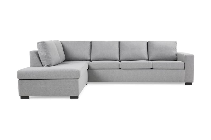 Crazy 4-istuttava Vasenkätinen L-muotoinen Divaanisohva Kankaalla - Harmaa - Huonekalut - Sohva - Divaanisohva - 3 istuttava sohva divaanilla
