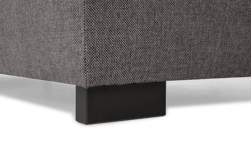 Crazy Limited Edition 4-istuttava Oikeakätinen L-muotoinen Schäslongsohva Kankaalla - Harmaa - Huonekalut - Sohva - Divaanisohva - 4 istuttava sohva divaanilla