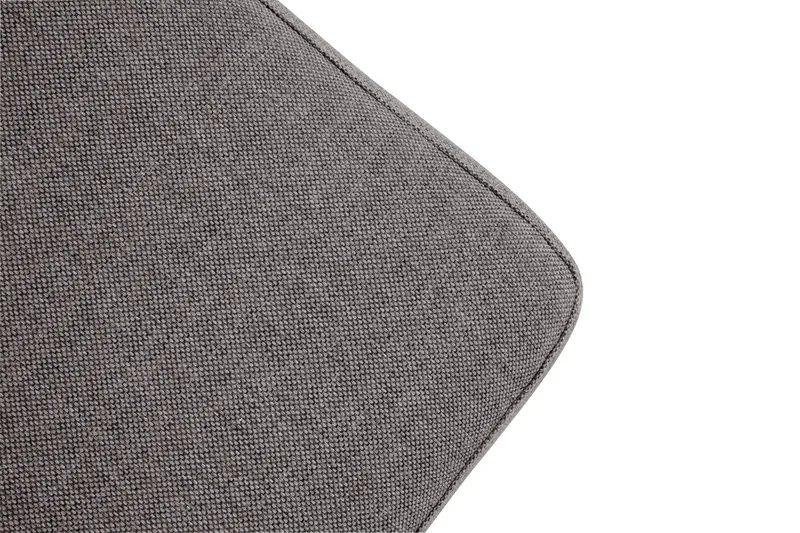 Crazy Limited Edition 4-istuttava Vasenkätinen Syvä L-muotoinen Schäslongsohva Kankaalla - Harmaa - Huonekalut - Sohva - Divaanisohva - 4 istuttava sohva divaanilla