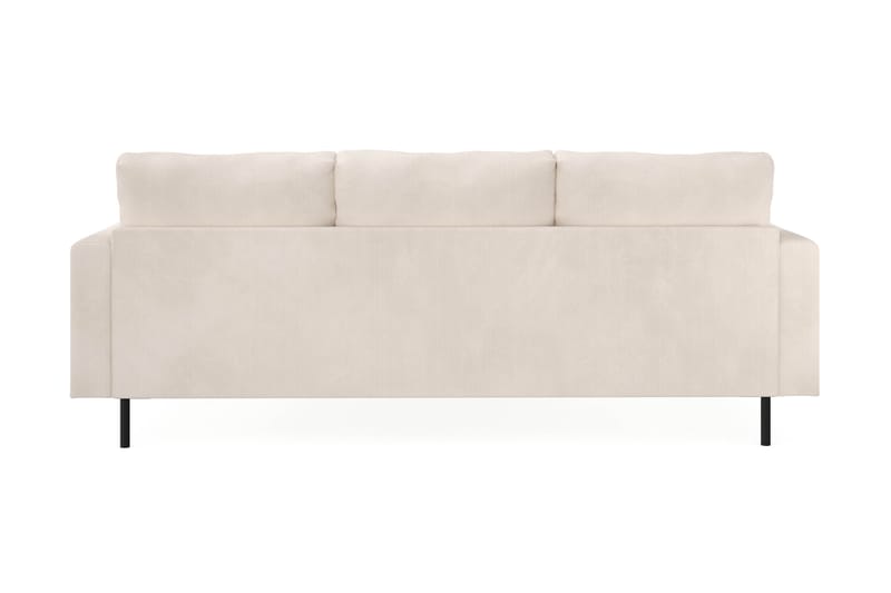 Menard Compact 3-istuttava Oikeakätinen L-muotoinen Divaanisohva Manchesterista - Beige - Huonekalut - Sohva - Divaanisohva - 3 istuttava sohva divaanilla