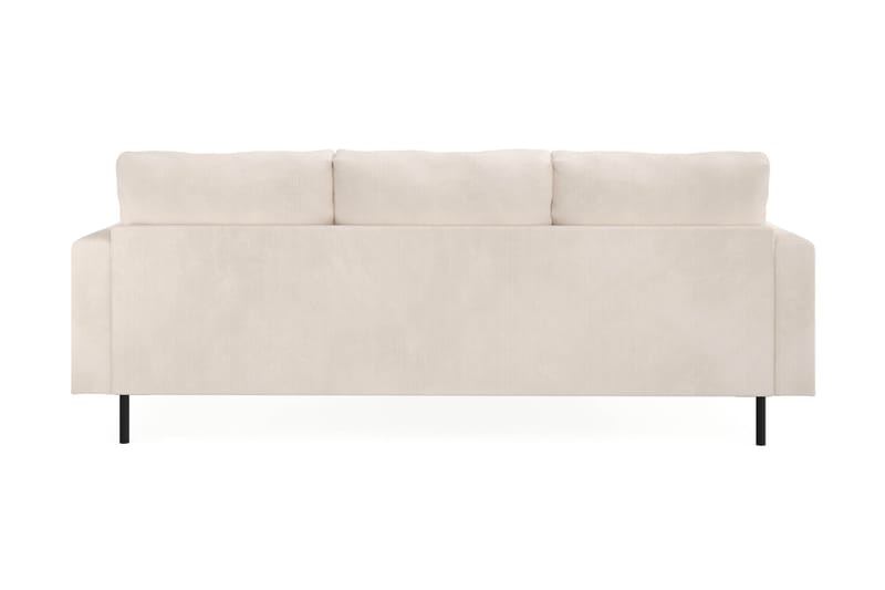 Menard Compact 3-istuttava Vasenkätinen L-muotoinen Divaanisohva Manchesterista - Beige - Huonekalut - Sohva - Divaanisohva - 3 istuttava sohva divaanilla