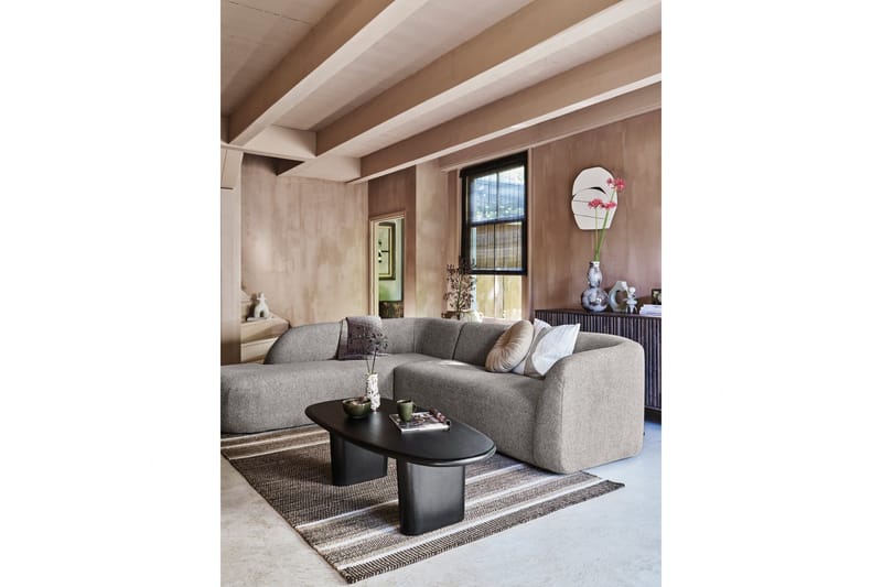 Sohva sängyllä Mooli 3-istuttava - Harmaa - Huonekalut - Sohva - Divaanisohva - 3 istuttava sohva divaanilla