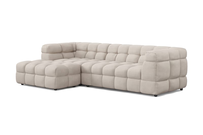 3-istuttava Sohva Elise divaanilla Vasemmalla - Beige - Huonekalut - Sohva - Divaanisohva