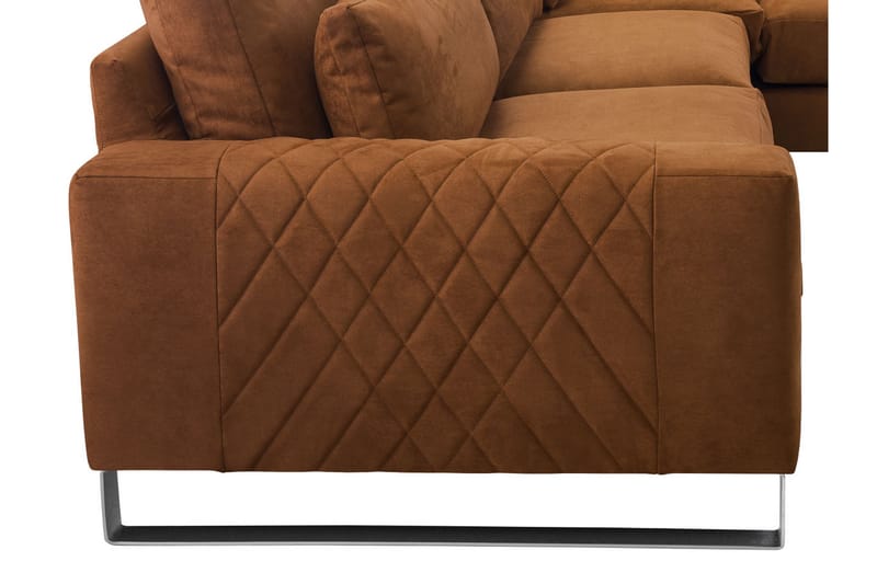 3:n ist Kulmasohva - Beige - Huonekalut - Sohva - Divaanisohva - 3 istuttava sohva divaanilla
