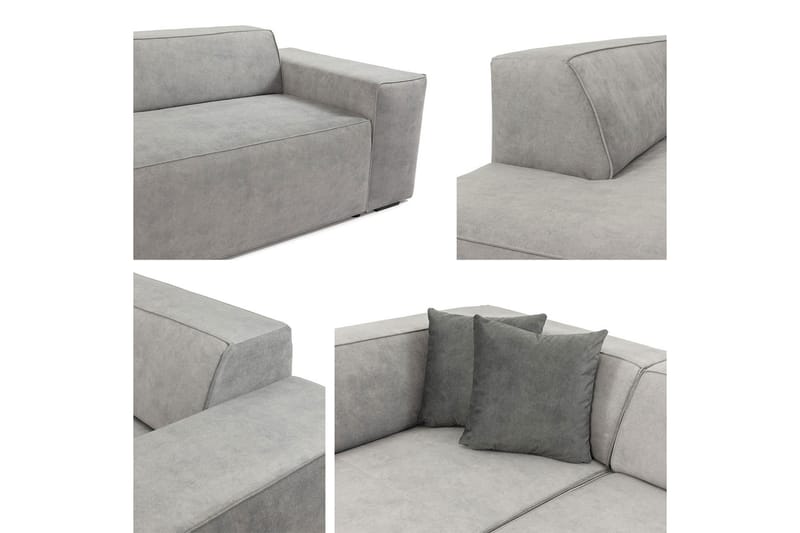 Bezvez 6:n ist Sohva Vasen - Beige - Huonekalut - Sohva - Divaanisohva - 4 istuttava sohva divaanilla