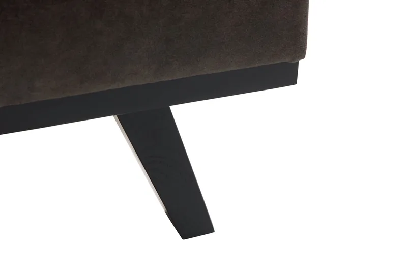 Copenhagen 4-istuttava Oikeakätinen L-muotoinen Divaanisohva Keinonahkalla - Tummanharmaa - Huonekalut - Sohva - Divaanisohva - 4 istuttava sohva divaanilla