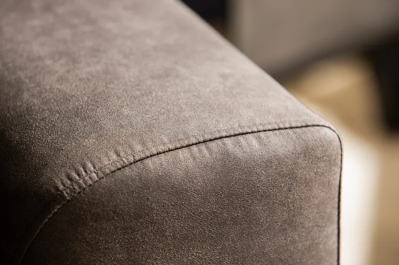 Copenhagen 4-istuttava Vasenkätinen L-muotoinen Divaanisohva Keinonahkalla - Tummanharmaa - Huonekalut - Sohva - Divaanisohva - 4 istuttava sohva divaanilla