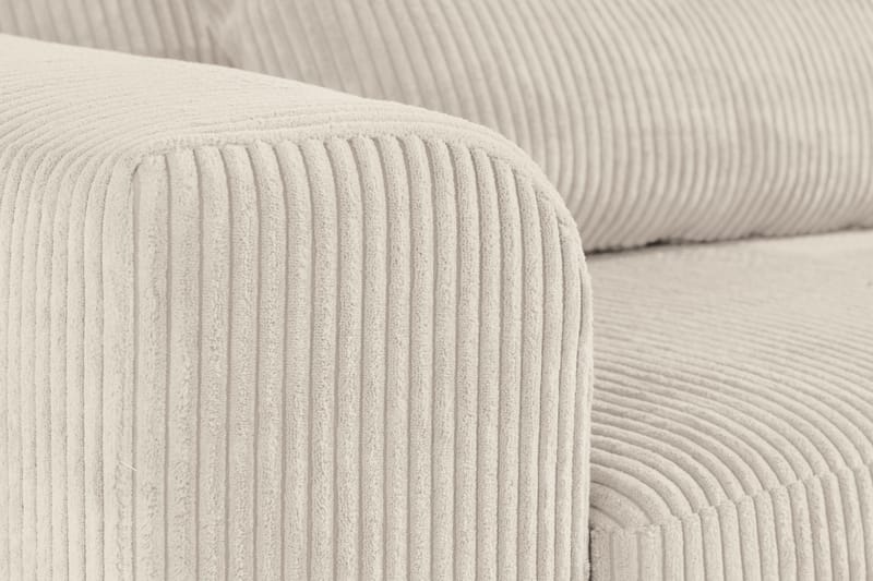 Copenhagen 4-istuttava Vasenkätinen L-muotoinen Divaanisohva Manchester-kankaalla - Beige - Huonekalut - Sohva - Divaanisohva - 4 istuttava sohva divaanilla