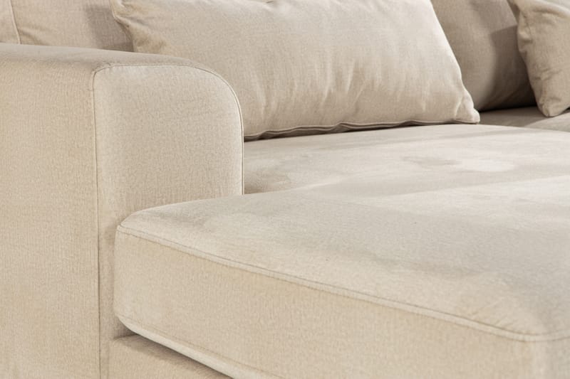 Copenhagen Divaanisohva Sametti - Beige - Huonekalut - Sohva - Divaanisohva - 4 istuttava sohva divaanilla