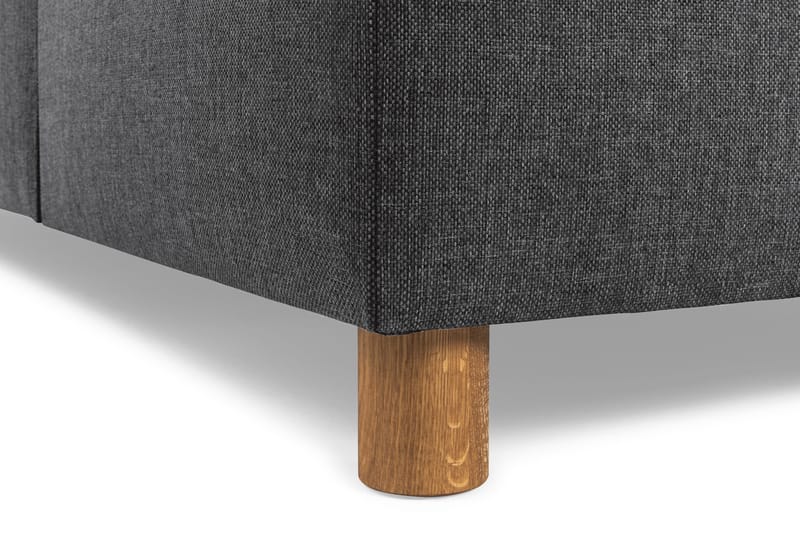 Crazy 4-istuttava Käännettävä L-muotoinen Divaanisohva Kankaalla - Antrasiitti - Huonekalut - Sohva - Divaanisohva - 4 istuttava sohva divaanilla