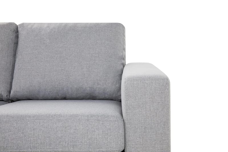 Crazy 4-istuttava Käännettävä L-muotoinen Divaanisohva Kankaalla - Harmaa - Huonekalut - Sohva - Divaanisohva - 4 istuttava sohva divaanilla