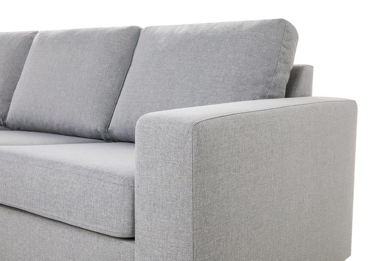 Crazy 4-istuttava Käännettävä L-muotoinen Divaanisohva Kankaalla - Harmaa - Huonekalut - Sohva - Divaanisohva - 4 istuttava sohva divaanilla