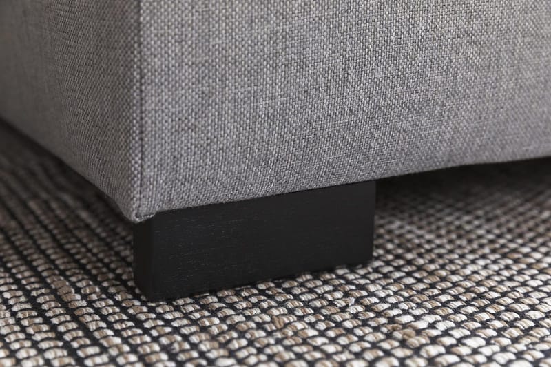 Crazy 4-istuttava Käännettävä L-muotoinen Divaanisohva Kankaalla - Harmaa - Huonekalut - Sohva - Divaanisohva - 4 istuttava sohva divaanilla