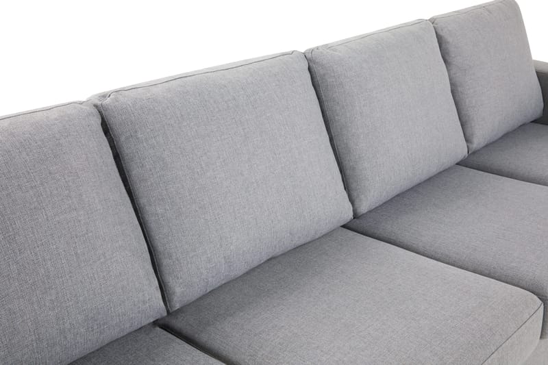 Crazy 4-istuttava Käännettävä L-muotoinen Divaanisohva Kankaalla - Harmaa - Huonekalut - Sohva - Divaanisohva - 4 istuttava sohva divaanilla