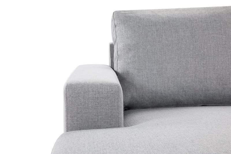Crazy 4-istuttava Käännettävä L-muotoinen Divaanisohva Kankaalla - Harmaa - Huonekalut - Sohva - Divaanisohva - 4 istuttava sohva divaanilla