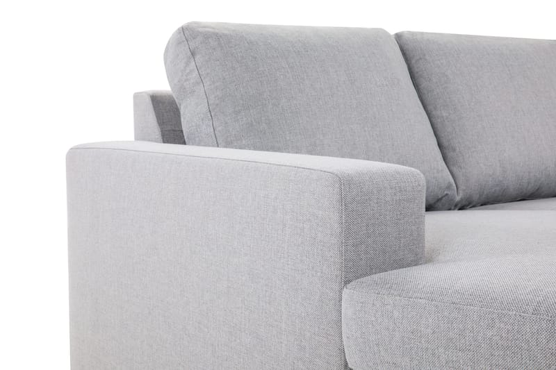 Crazy 4-istuttava Käännettävä L-muotoinen Divaanisohva Kankaalla - Harmaa - Huonekalut - Sohva - Divaanisohva - 4 istuttava sohva divaanilla