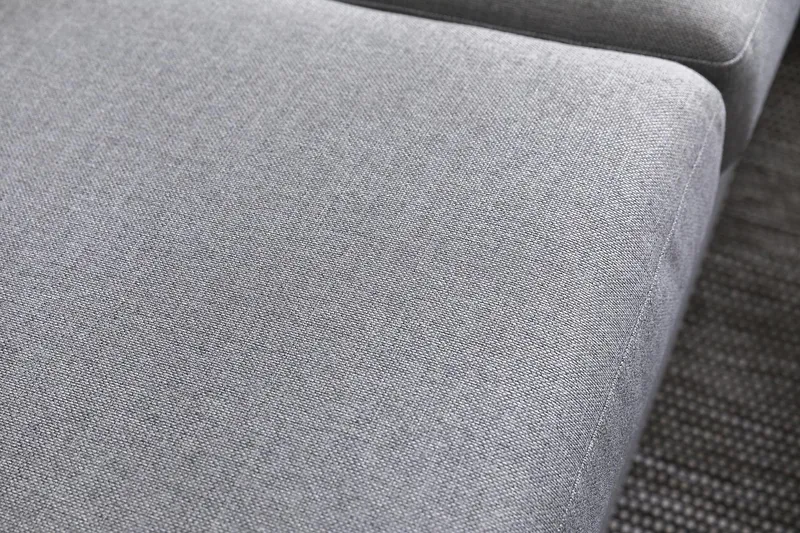 Crazy 4-istuttava Käännettävä L-muotoinen Divaanisohva Kankaalla - Harmaa - Huonekalut - Sohva - Divaanisohva - 4 istuttava sohva divaanilla