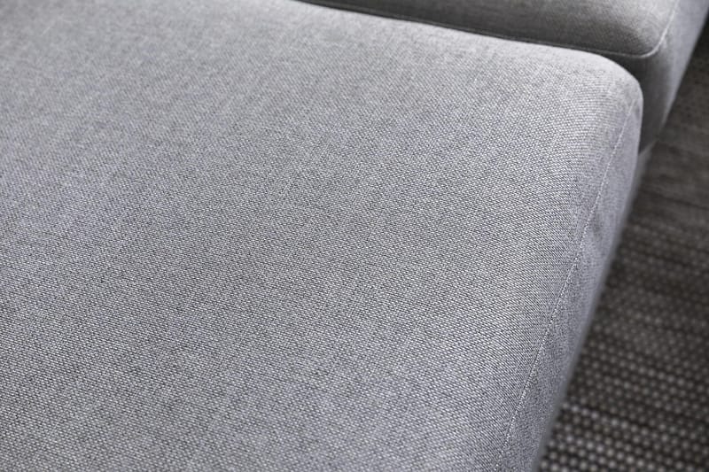 Crazy 4-istuttava Käännettävä L-muotoinen Divaanisohva Kankaalla - Harmaa - Huonekalut - Sohva - Divaanisohva - 4 istuttava sohva divaanilla