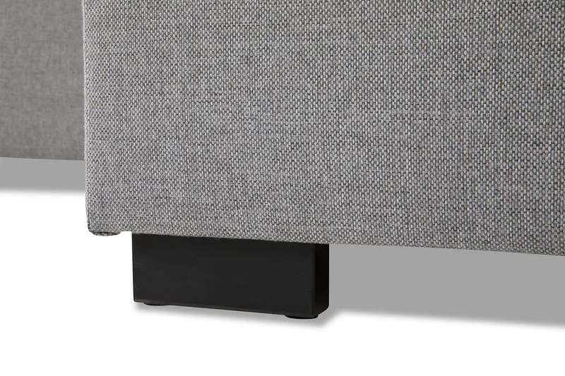 Crazy 4-istuttava Käännettävä L-muotoinen Divaanisohva Kankaalla - Harmaa - Huonekalut - Sohva - Divaanisohva - 4 istuttava sohva divaanilla