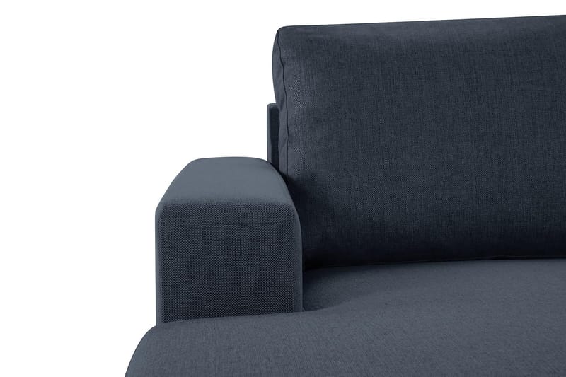 Crazy 4-istuttava Käännettävä L-muotoinen Divaanisohva Kankaalla - Sininen - Huonekalut - Sohva - Divaanisohva - 4 istuttava sohva divaanilla