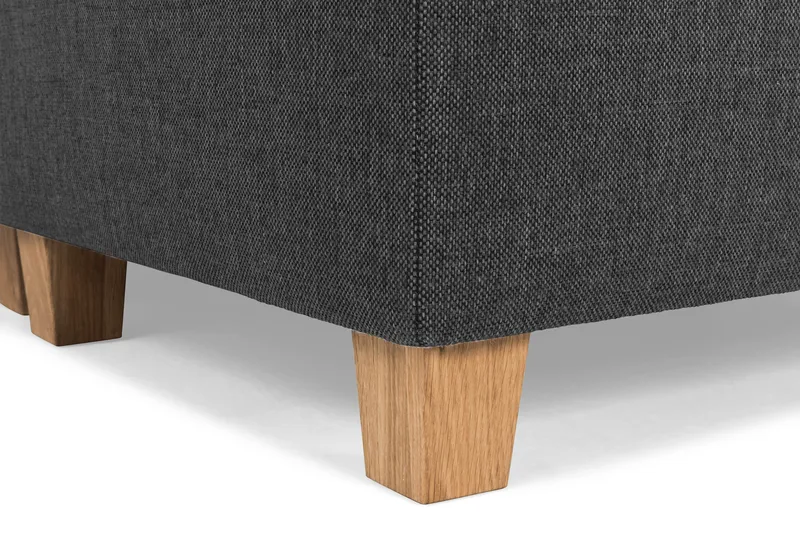 Crazy 5-istuttava Oikeakätinen L-muotoinen Divaanisohva Kankaalla - Antrasiitti - Huonekalut - Sohva - Divaanisohva - 4 istuttava sohva divaanilla