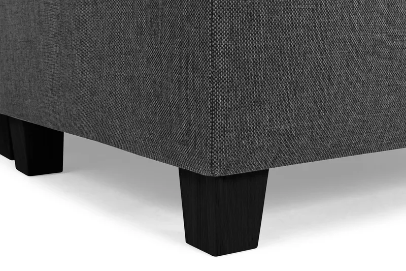 Crazy 5-istuttava Oikeakätinen L-muotoinen Divaanisohva Kankaalla - Antrasiitti - Huonekalut - Sohva - Divaanisohva - 4 istuttava sohva divaanilla