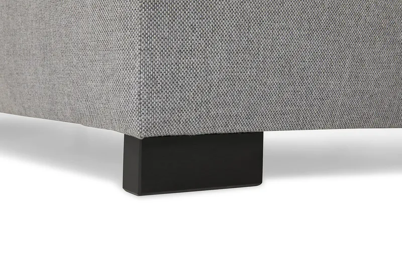 Crazy 5-istuttava Oikeakätinen L-muotoinen Divaanisohva Kankaalla - Harmaa - Huonekalut - Sohva - Divaanisohva - 4 istuttava sohva divaanilla