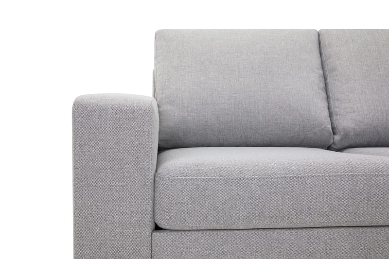 Crazy 5-istuttava Oikeakätinen L-muotoinen Divaanisohva Kankaalla - Harmaa - Huonekalut - Sohva - Divaanisohva - 4 istuttava sohva divaanilla