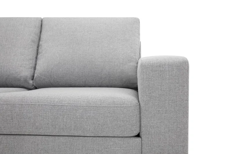 Crazy 5-istuttava Vasenkätinen L-muotoinen Divaanisohva Kankaalla - Harmaa - Huonekalut - Sohva - Divaanisohva - 4 istuttava sohva divaanilla