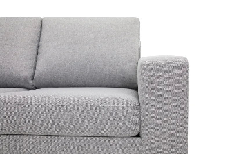 Crazy 5-istuttava Vasenkätinen L-muotoinen Divaanisohva Kankaalla - Harmaa - Huonekalut - Sohva - Divaanisohva - 4 istuttava sohva divaanilla