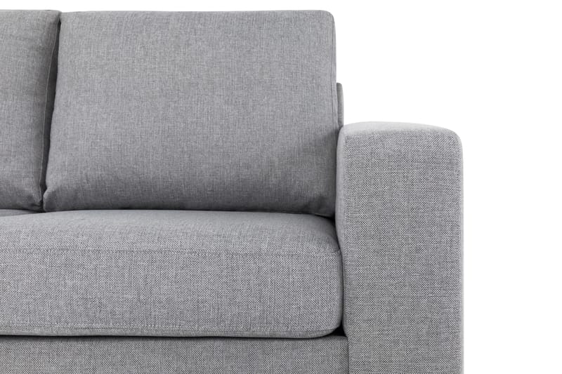 Crazy 5-istuttava Vasenkätinen L-muotoinen Divaanisohva Kankaalla - Harmaa - Huonekalut - Sohva - Divaanisohva - 4 istuttava sohva divaanilla