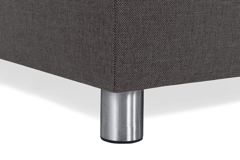 Crazy 5-istuttava Vasenkätinen L-muotoinen Divaanisohva Kankaalla - Tummanharmaa - Huonekalut - Sohva - Divaanisohva - 4 istuttava sohva divaanilla