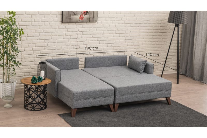 Divaanisohva Burundi 2:n ist - Huonekalut - Sohva - Divaanisohva - 4 istuttava sohva divaanilla